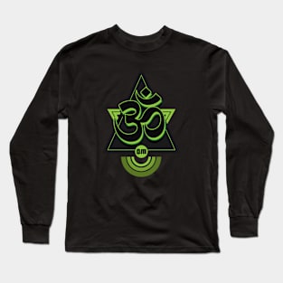 Green Om Session Long Sleeve T-Shirt